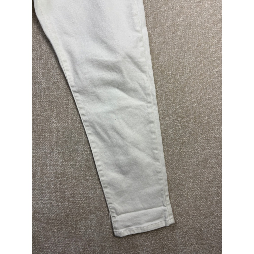 Levis White Boyfriend Jeans Womens Size 29 Mid Rise Relaxed Denim Pants - Picture 5 of 11